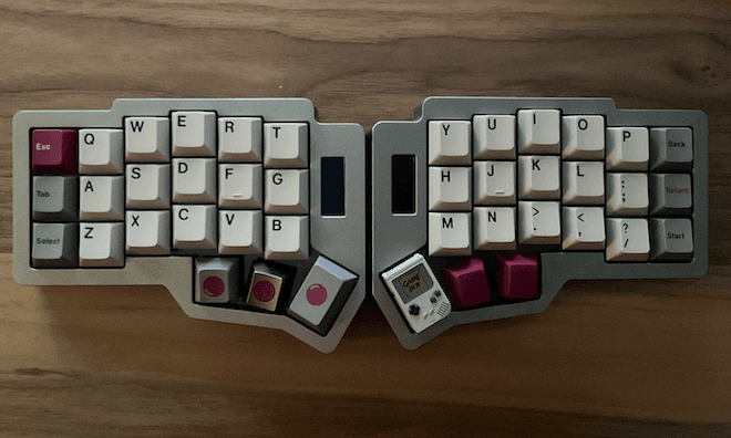 prototype with GMK DMG